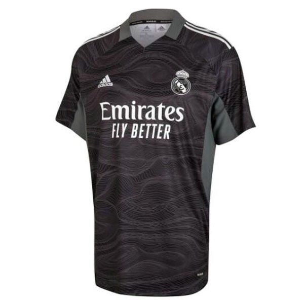 Tailandia Camiseta Real Madrid 2ª 2021/22 Negro